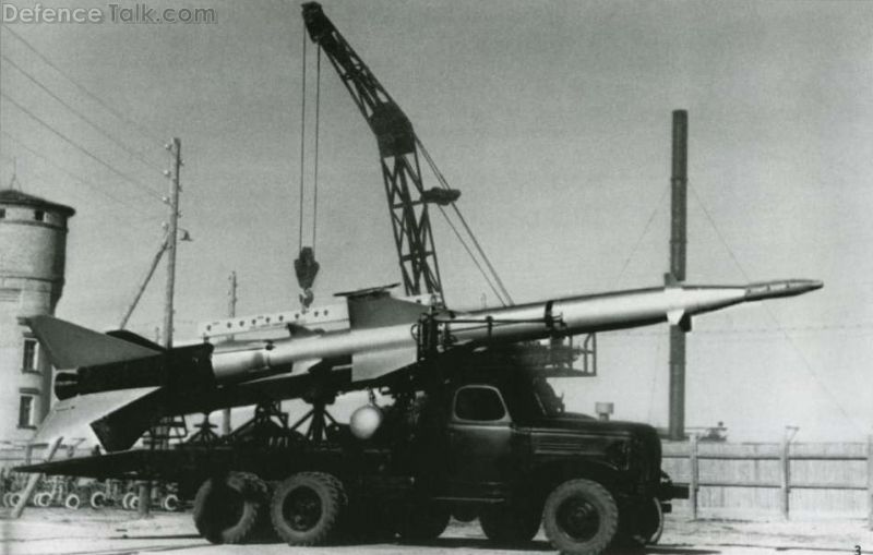 1D missile on transport vehicle