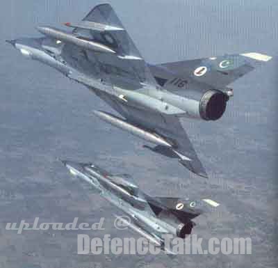 2 mirages - Pakistan Air Force