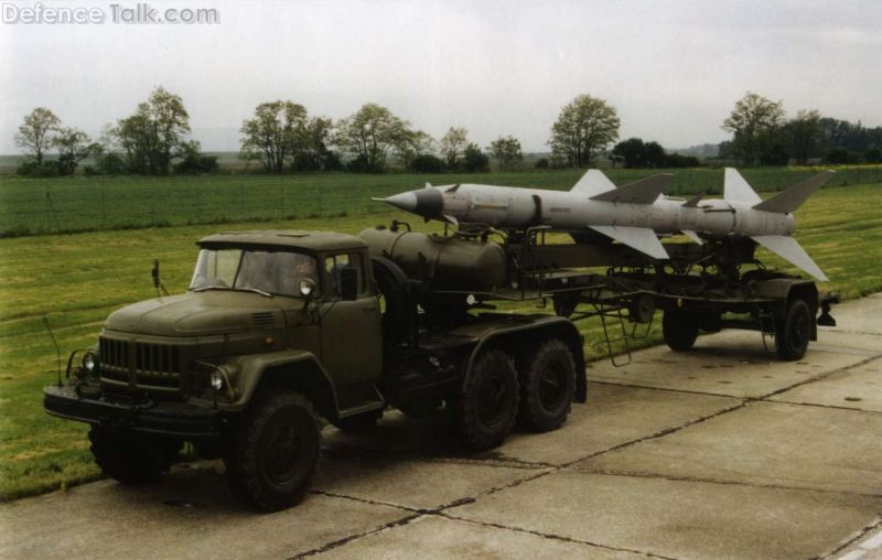 20D missile on transporter