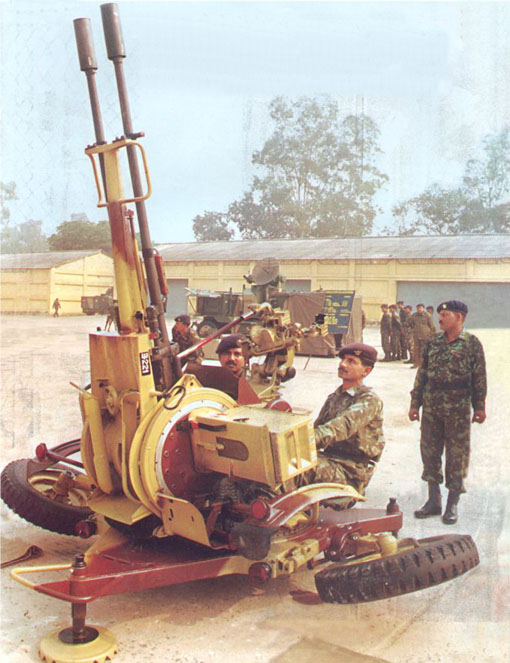 23mm ZSU AA gun