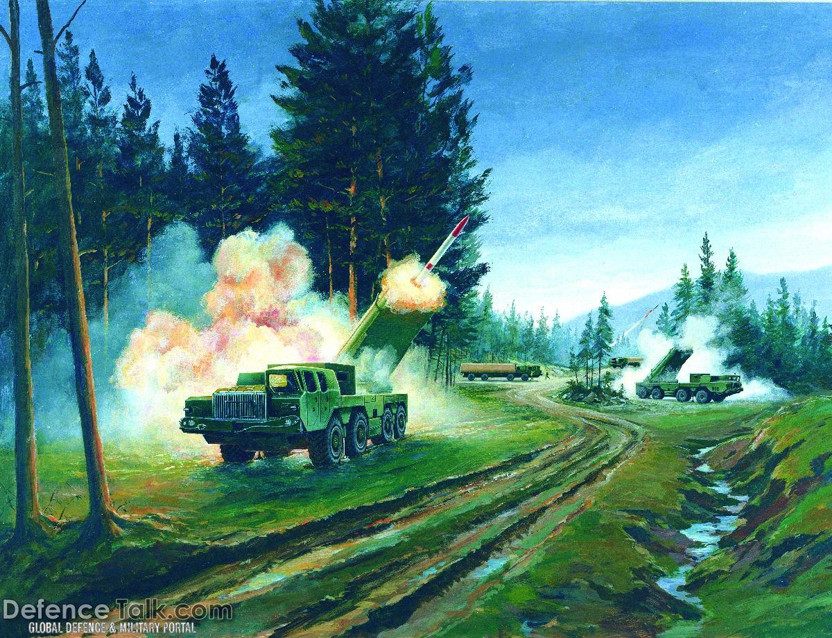 280 Multiple Rocket Launcher - Military Weapons Art