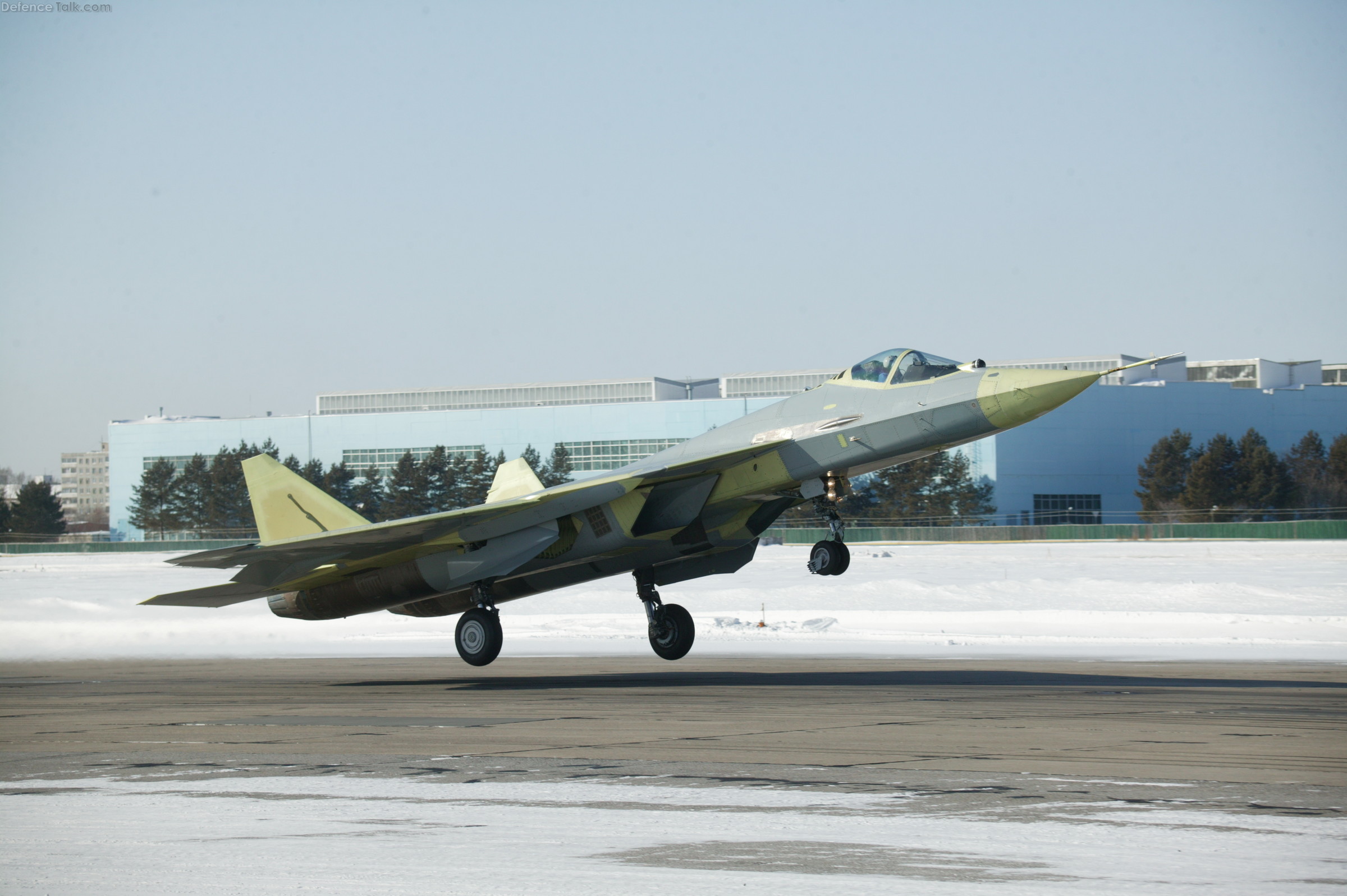 2nd T-50 PAK-FA Flight Test