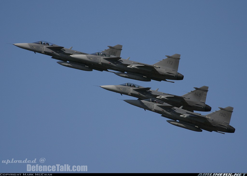 4ship Gripen - SwAF