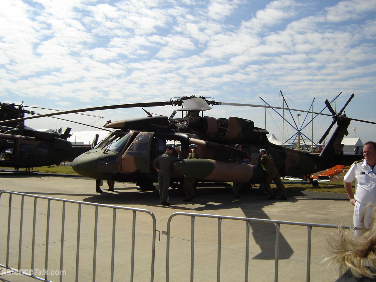 5th Aviation Regiment S-70A9 Blackhawk at Avalon Airshow