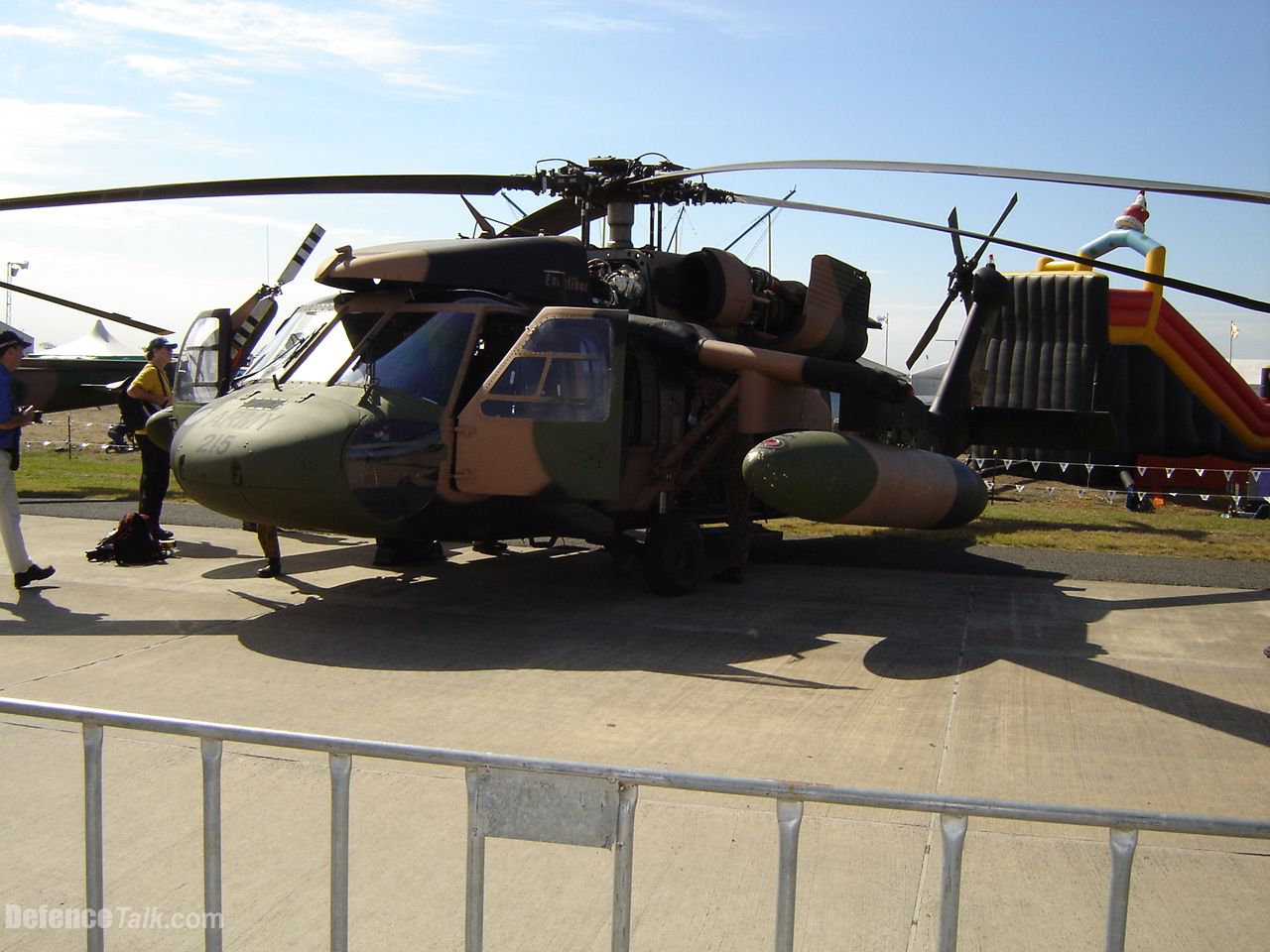 5th Aviation Regiment S-70A9 Blackhawk Helo at Avalon Airshow