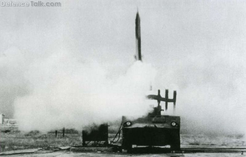 9M33 missile, first launch