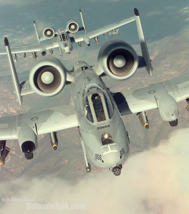 A-10 Thunderbolt II - US Air Force - Warthog pair