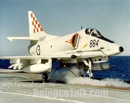 A-4G Skyhawk VF-805 HMAS Melbourne