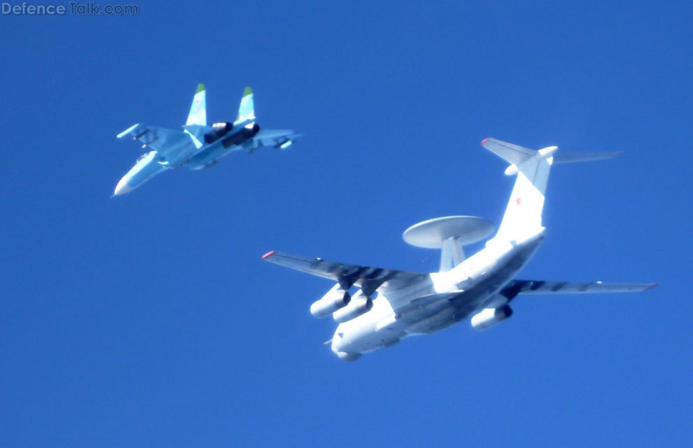 A-50 with Su-27