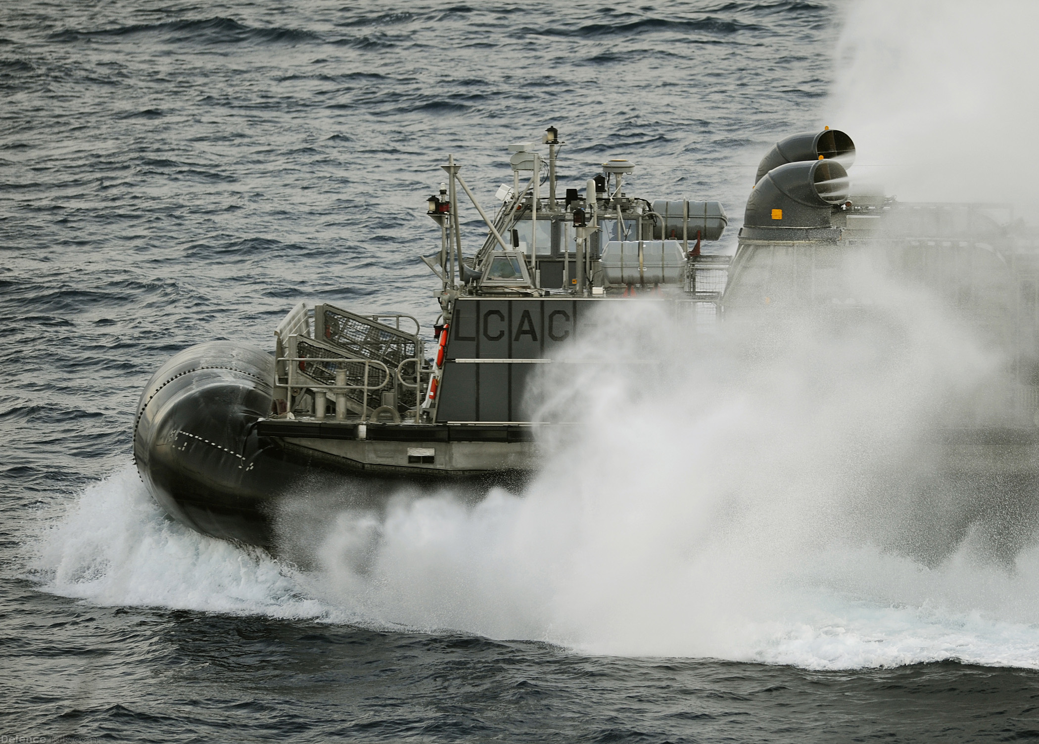 A landing craft, air cushion (LCAC), Bright Star 2009