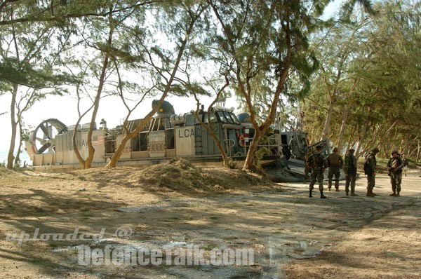 A Landing Craft Air Cushioned (LCAC) - (RIMPAC) 2006