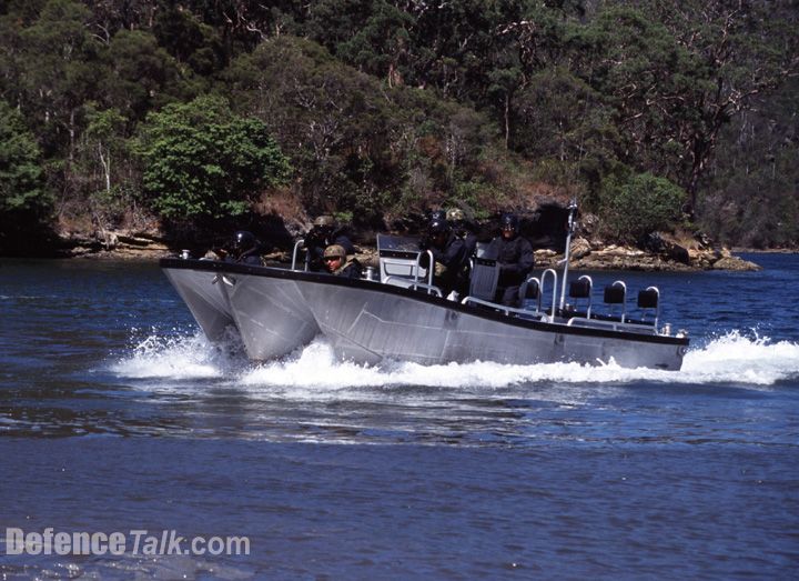 A new 4RAR Commando High speed watercraft...