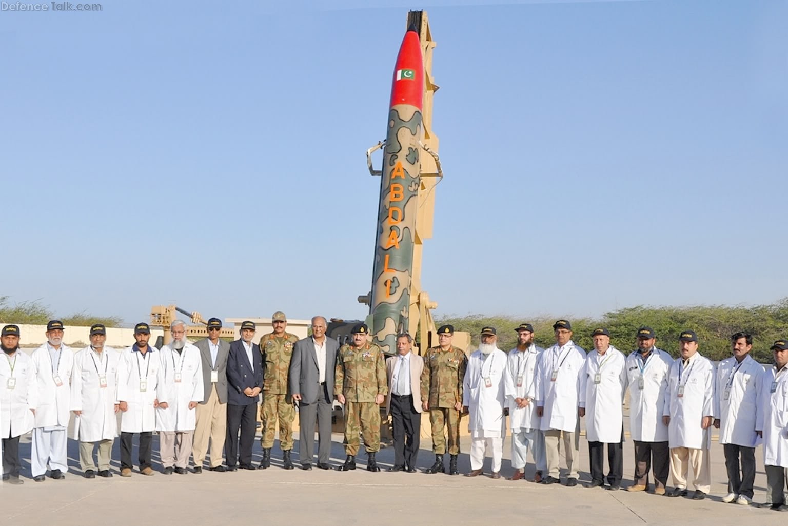 Abdali missile - Pakistan