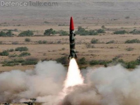 Abdali missile Test - Pakistan