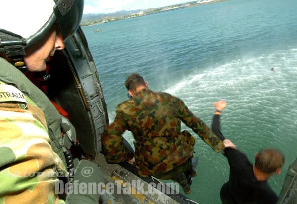 Aboard a US Navy HH-60 Anti-Submarine Helicopter - RIMPAC 2006