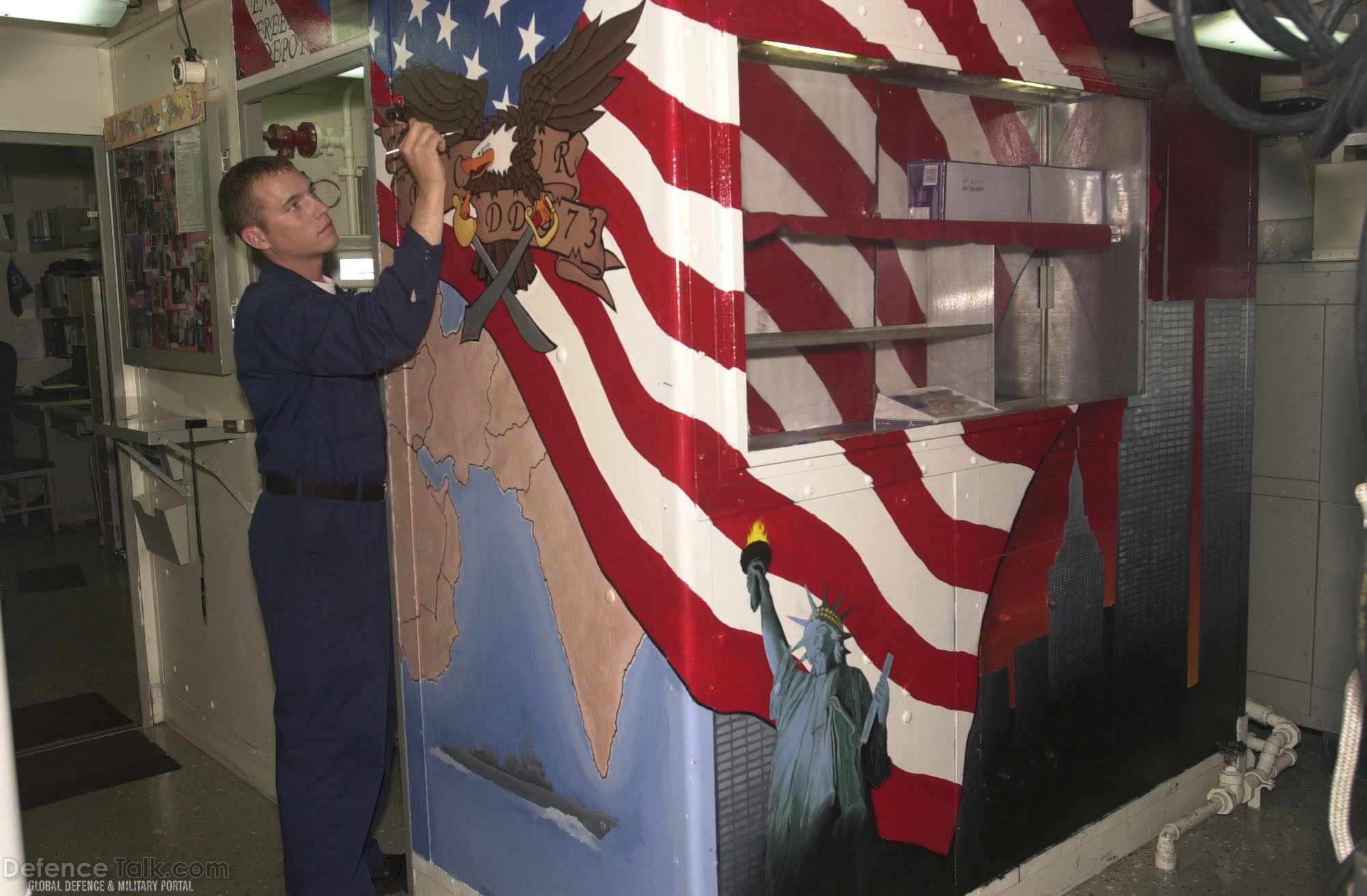 Aboard USS Decatur (DDG 73) - US Navy