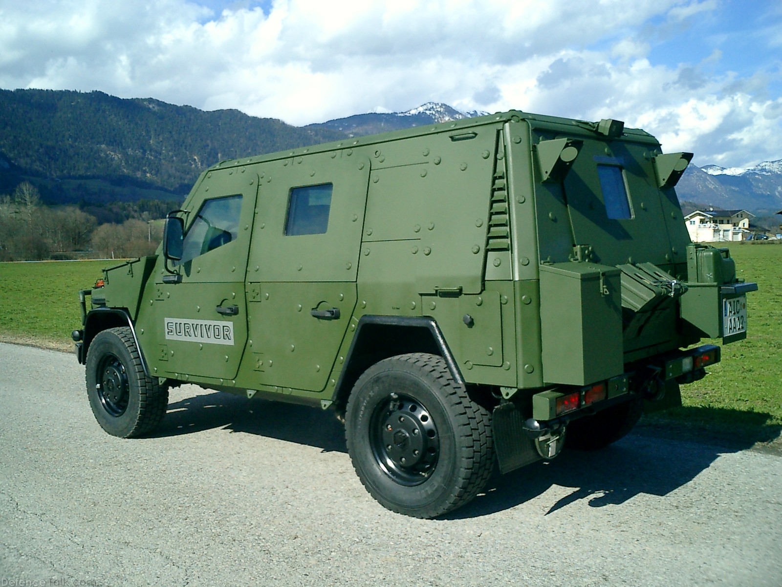 Achleitner range of light tactical vehicles