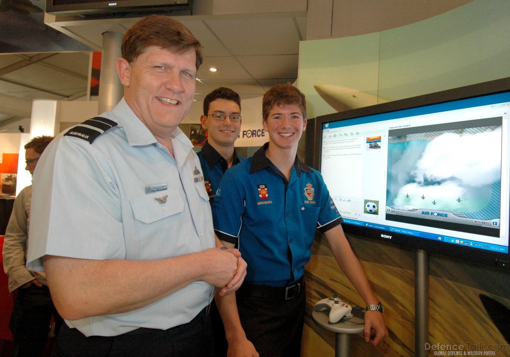 ADFA officer cadets- Australian International Air Shown 2007