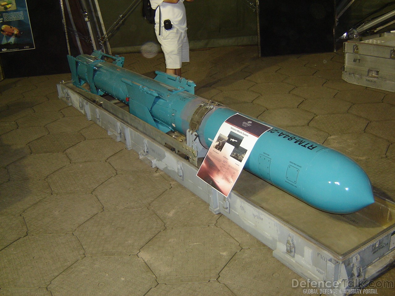 AGM-84 Harpoon captive carry missile - Avalon