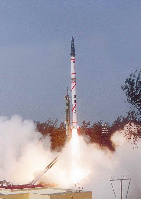 Agni II test flight