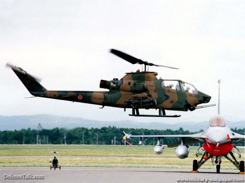 AH-1 Cobra and the F-16.