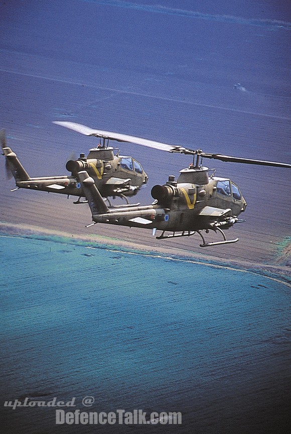 AH-1W Cobra Attack Helicopter - Israeli Air Force