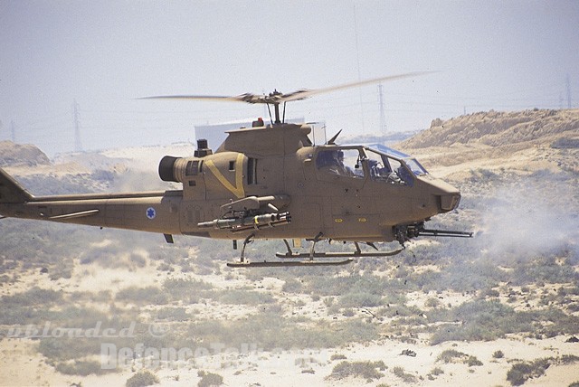 AH-1W Cobra Attack Helicopter - Israeli Air Force