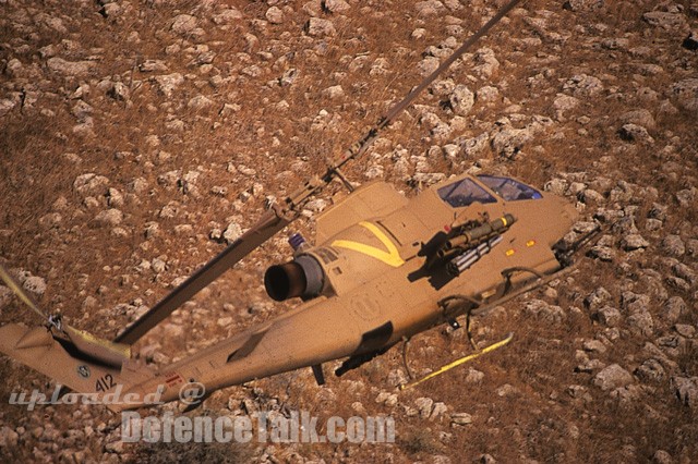 AH-1W Cobra Attack Helicopter - Israeli Air Force