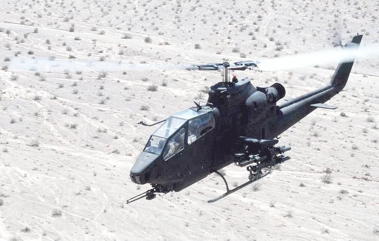 AH-1W Cobra Attack Helicopter - US Army