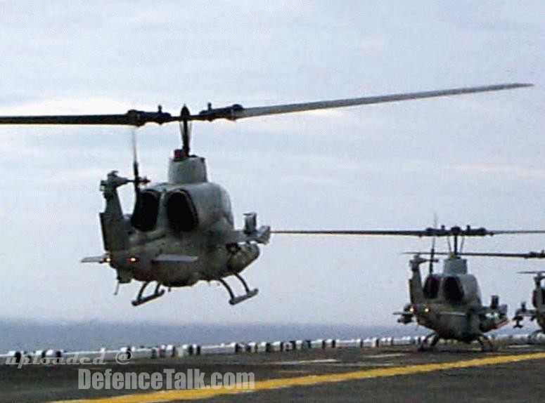 AH-1W Cobra Attack Helicopter - US Army