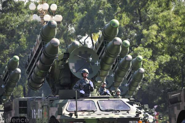 Air defense missiles - China - PLA