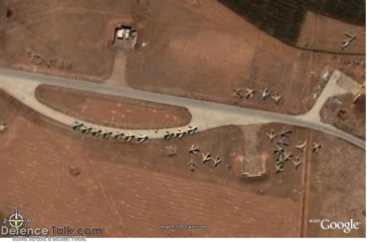 air wreckage - Syrian Air Force