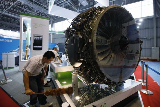 Aircraft Engine - Airshow China 2010