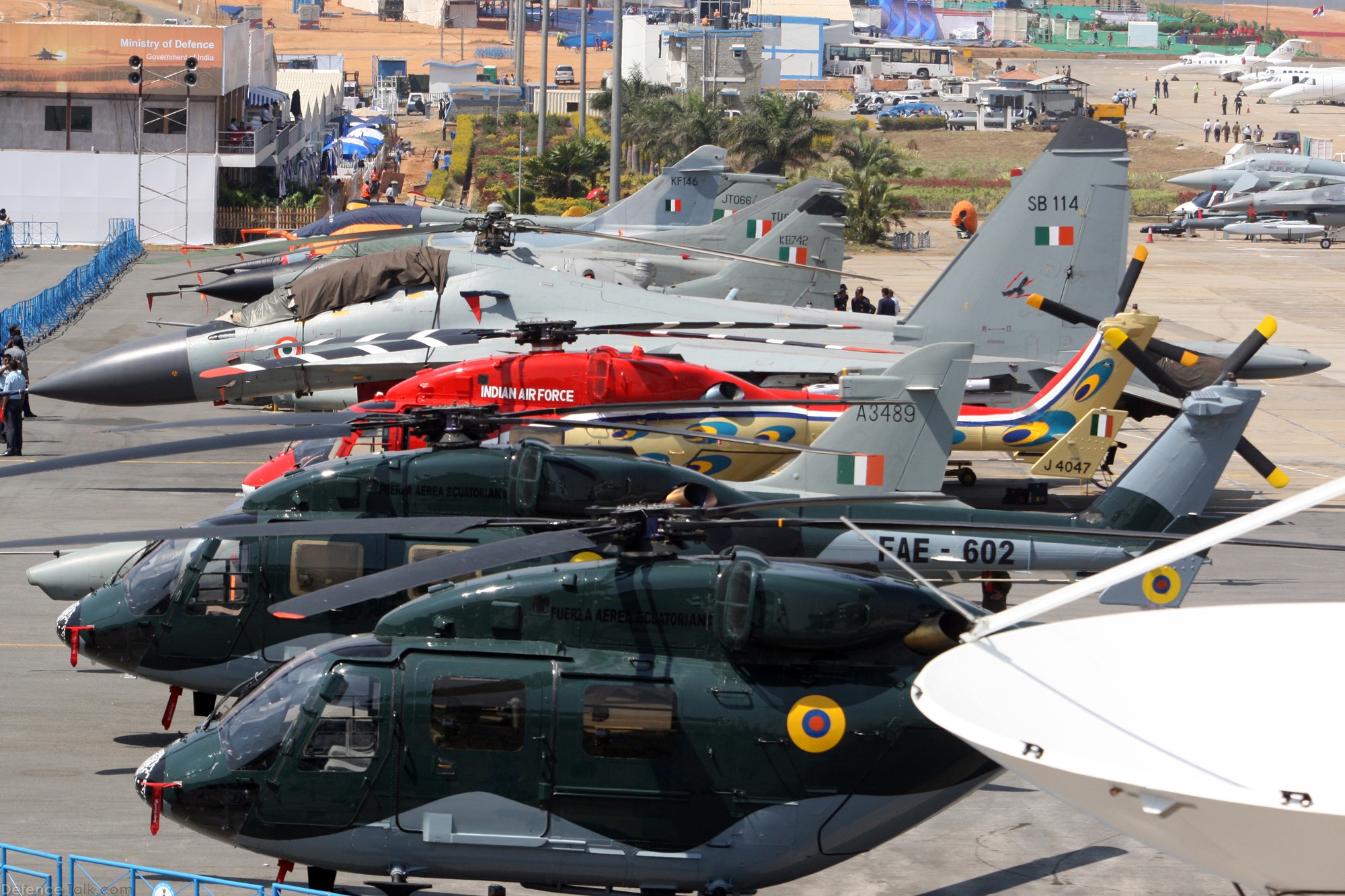 Airforce Aircraft at the Aero India 2009, Air Show