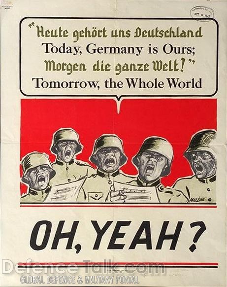 Allies Propaganda Poster - World War II