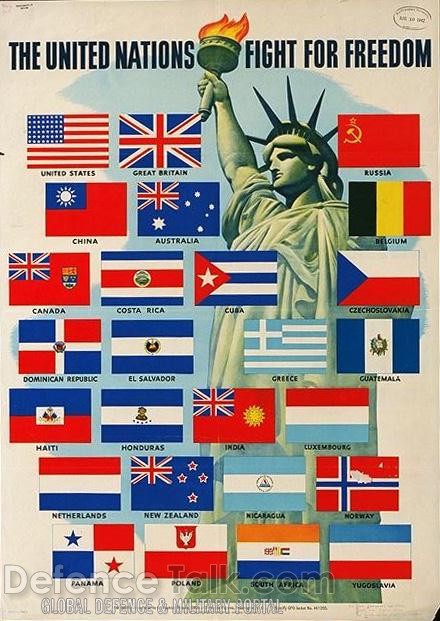 Allies Propaganda Poster - World War II