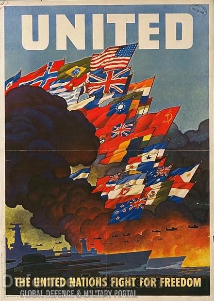 Allies Propaganda Poster - World War II