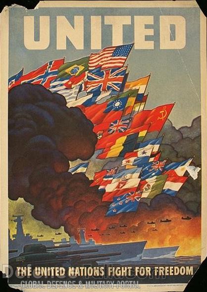 Allies Propaganda Poster - World War II