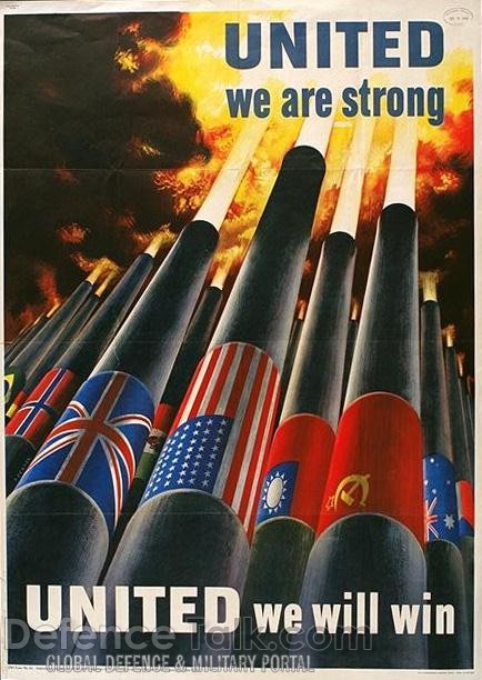 Allies Propaganda Poster - World War II