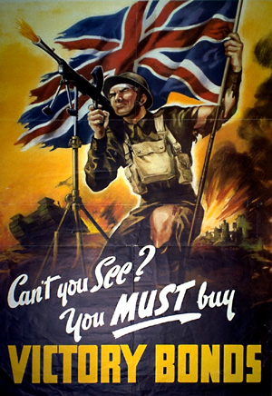 Allies Propaganda Poster - World War II