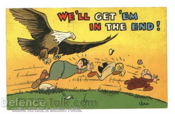 Allies Propaganda Poster - World War II