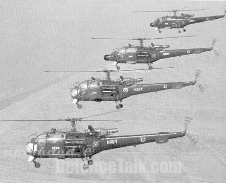 Alouette 3's in formation