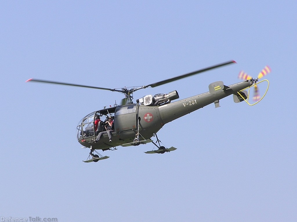 Alouette III Swiss Air Force