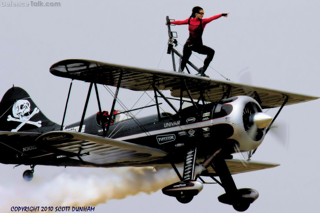 Amanda Younkin-Franklin Wing Walker WACO Biplane