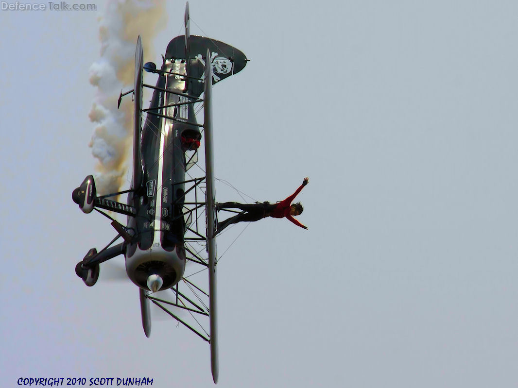 Amanda Younkin-Franklin Wing Walker WACO Biplane