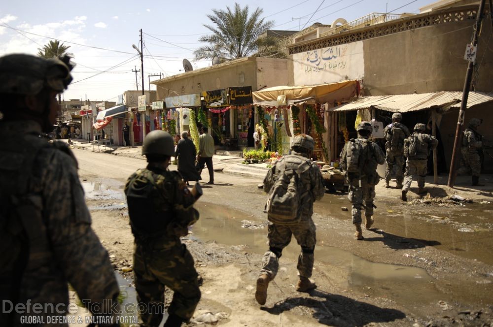 American Soldiers in Iraq - Operation Iraqi Freedom