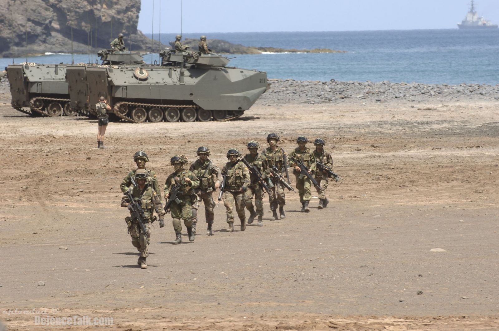 Amphibious landing demonstration - Steadfast Jaguar, NRF Exercise