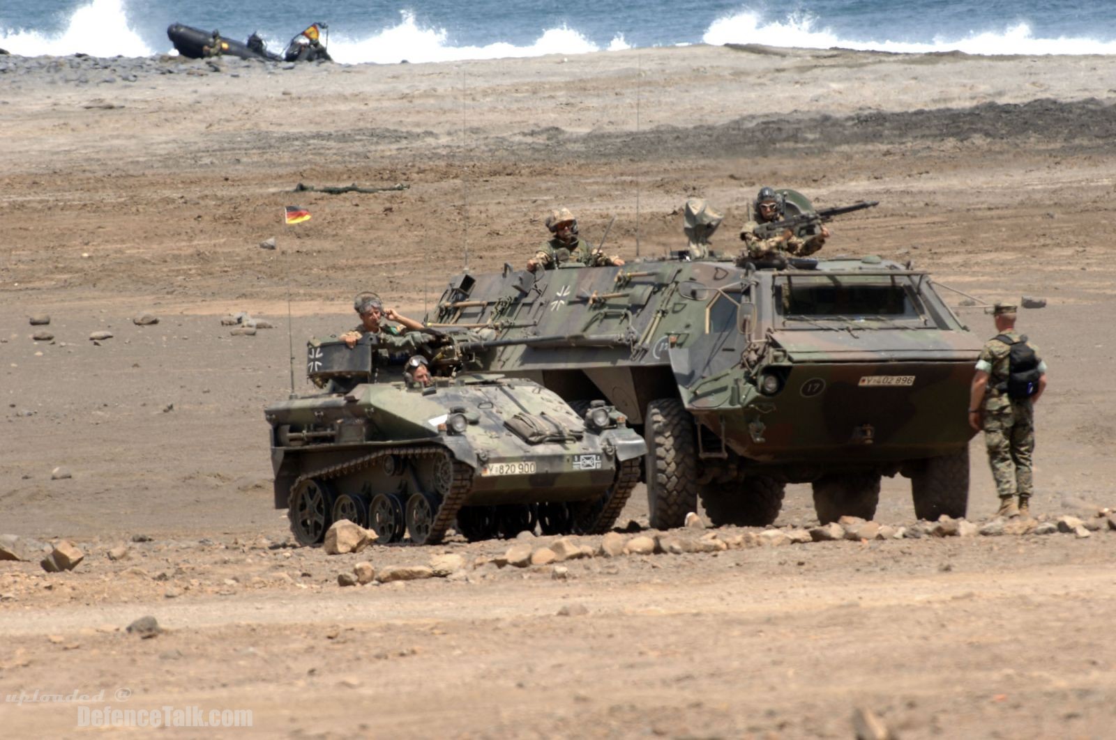 Amphibious landing operation - Steadfast Jaguar Exercise by NATO Response F