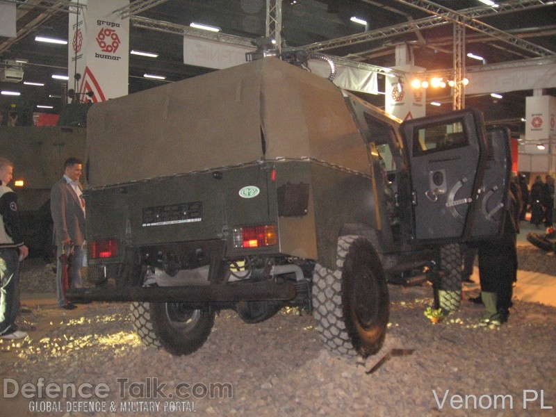 AMZ "Tur" armored patrol vehicle, MSPO 2007