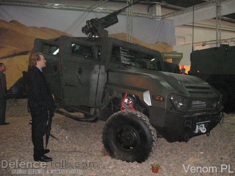 AMZ "Tur" armored patrol vehicle, MSPO 2007